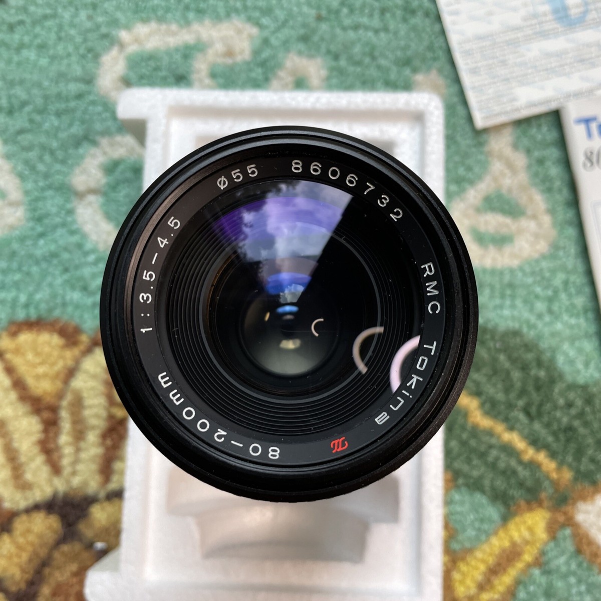 Tokina SMZ 835 80-200mm f/3.5-4.5 MF Zoom Lens Pentax P/KA Mount