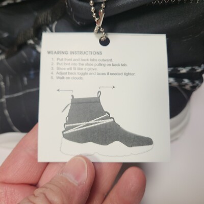 NEW John Geiger 002 Highs Black Marble Dead Stock DS Size 13 NIB NEW John Geiger 002 Highs Black Marble Dead Stock DS Size 13  main image 3
