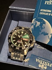 FESTINA Herrenuhr Diver F20661/2 Solo Time Da...
