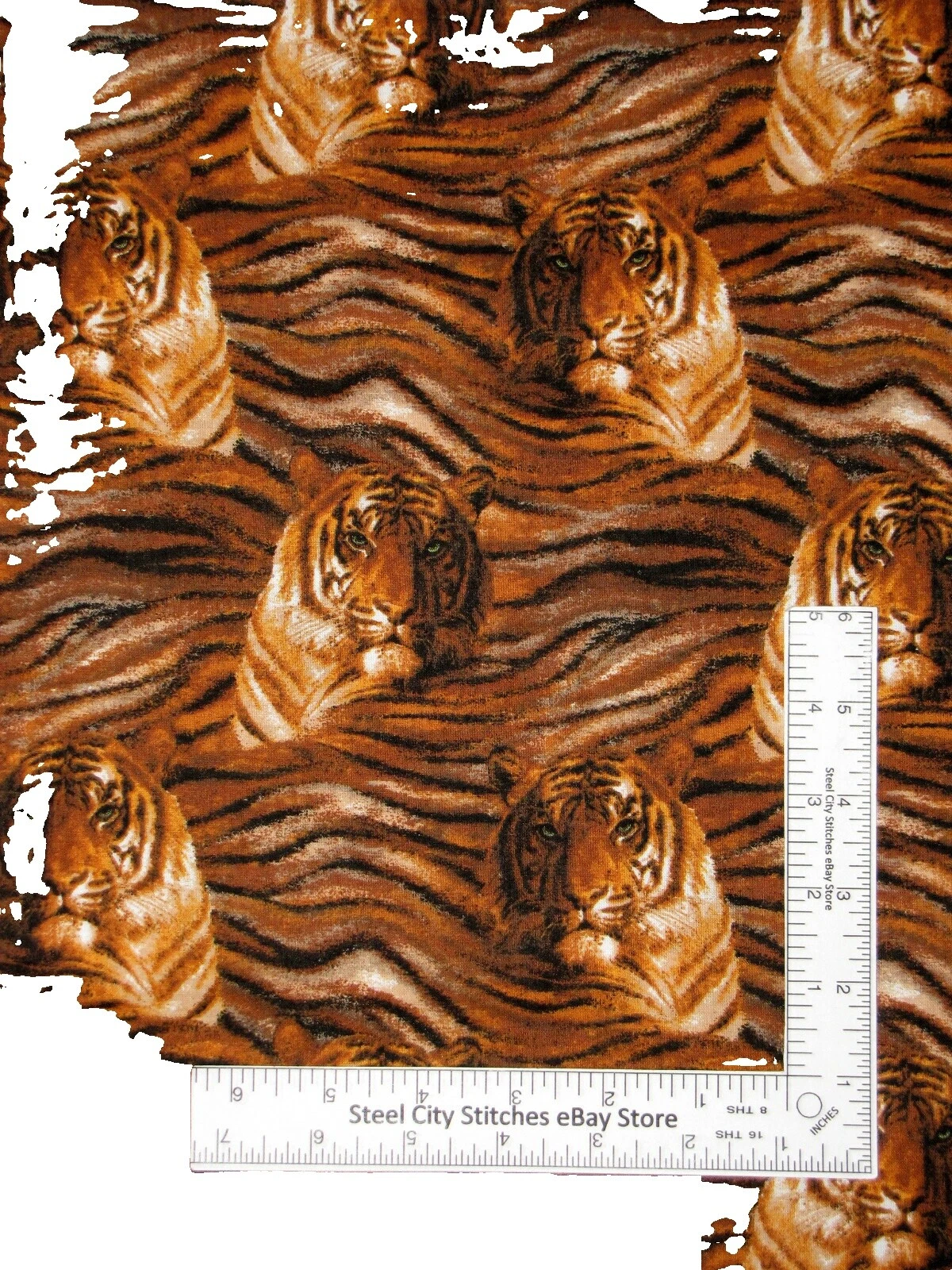 Tiger Print Animals & Insects Craft Fabrics