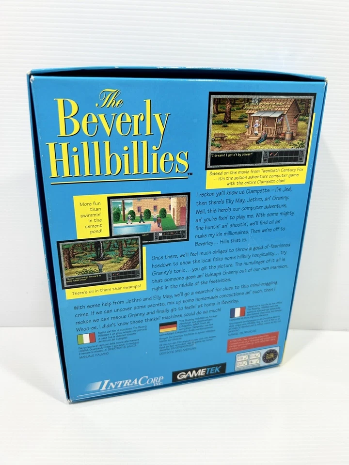 Beverly Hillbillies PC DOS Floppy Game 1993 Capstone Software, Complete GUC - Image 3 of 4