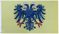 3X5 Holy Roman Empire 1400 With Haloes 100D 3'x5' Woven Poly Nylon Flag Banner