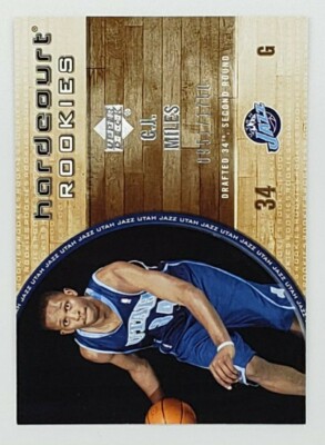 2005-06 UD Hardcourt ROOKIE /1750 C.J. MILES RC #119 CJ