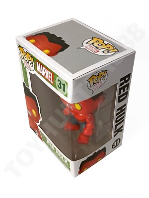 Funko Pop! Marvel 31 Red Hulk Vaulted/ Retired NIB RARE VHTF | eBay