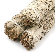 5" White Sage Smudge Stick Wands For House Cleansing Negativity Removal