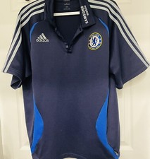 VINTAGE Adidas Chelsea Football Club Polo Shirt Mens Size XLarge 2005/2006