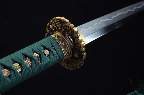Battle Ready Real Hamon Clay Tempered T10 Steel Japanese Samurai Sword Katana - 第 3/10 張圖片