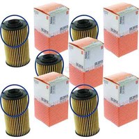 5X Mahle / Knecht ÖLfilter OX 399D Oil Filter