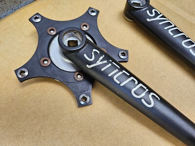 Vintage Syncros Revolution 175mm Road Bike Triple Crankset 130/74