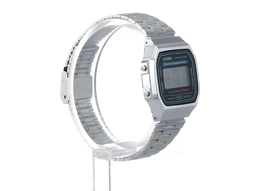 CASIO Collection STANDARD A-168WA-1A2WJR Digital Watch Stainless