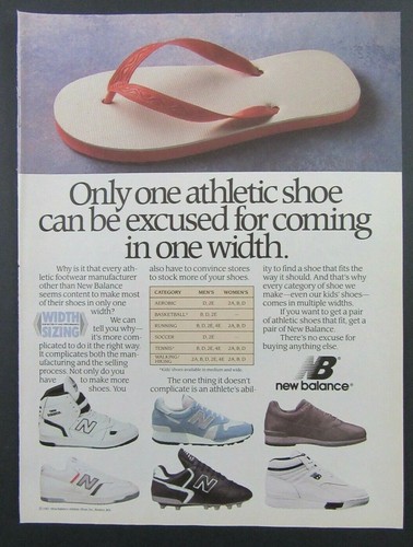 1987 NB NEW BALANCE ATHLETIC SHOES 