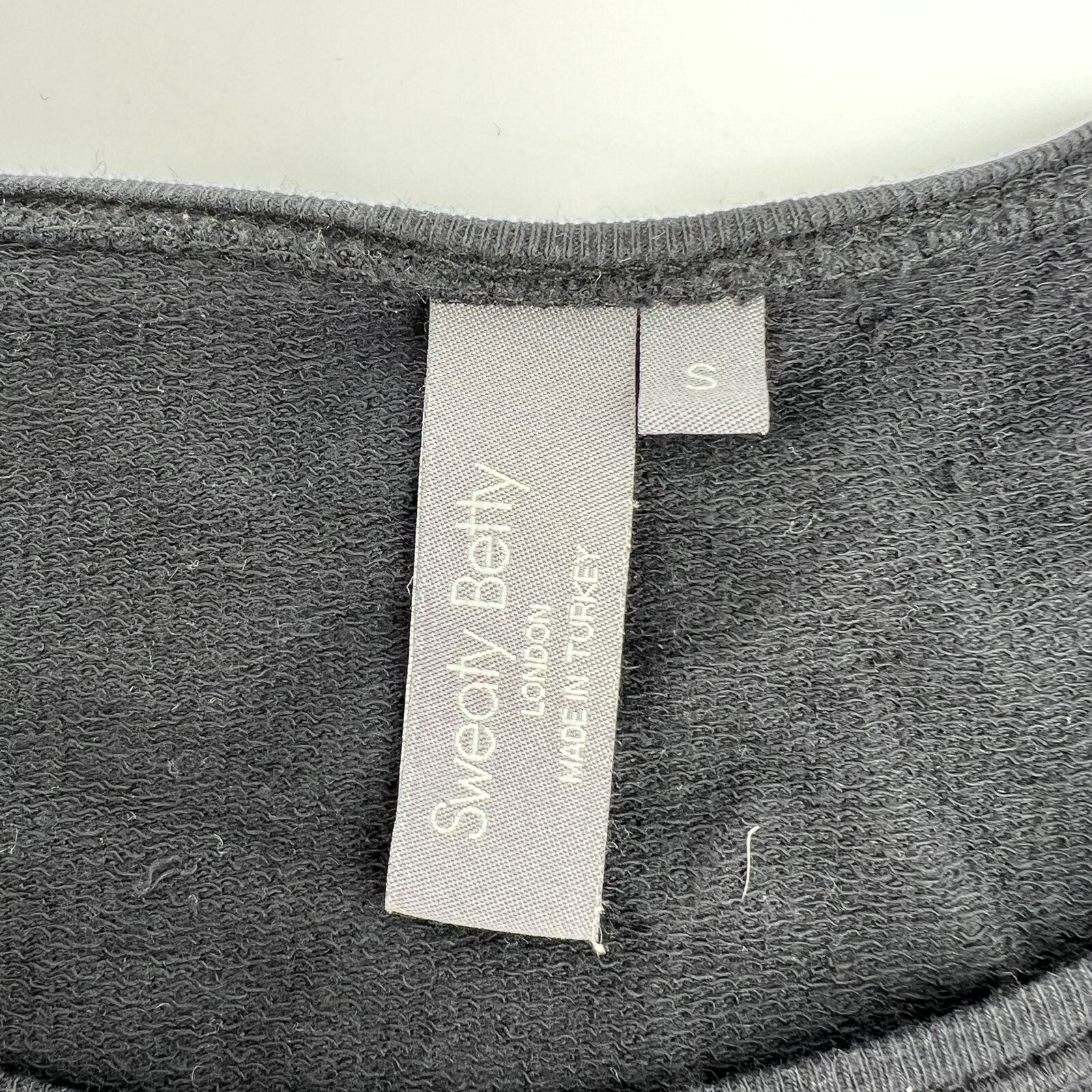 Sweaty Betty Luxe Simhasana Black Pullover Sweatshirt Women’s Size Small image 2