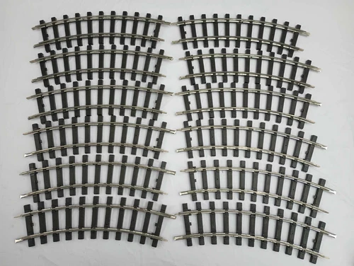 Bachmann Big Haulers G gauge Train Track Curve Lot of 12 pieces