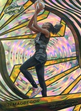 2022 Panini Revolution WNBA EZI MAGBEGOR #19 FRACTAL PARALLEL STORM