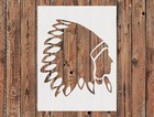 Native American Indian Design Quality Artistic Stencil Template Reusable for Wal