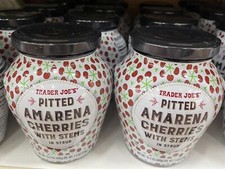 2 Packs Trader Joes Pitted Amarena Cherries i...