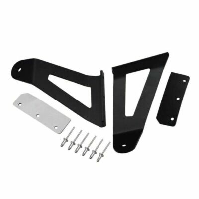 4 Pièces Support Montage Barre Lumière Travail - Pince Réglable 15-32 Mm Avec Caoutchoucs Anti-Rayures - Idéal 4x4, SUV, Jeep, Camion