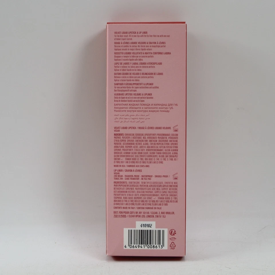 🔥NEW Kylie Cosmetics Velvet Liquid Lipstick & Lip Liner Kit, 305 Harmony🔥 - Image 4 of 4