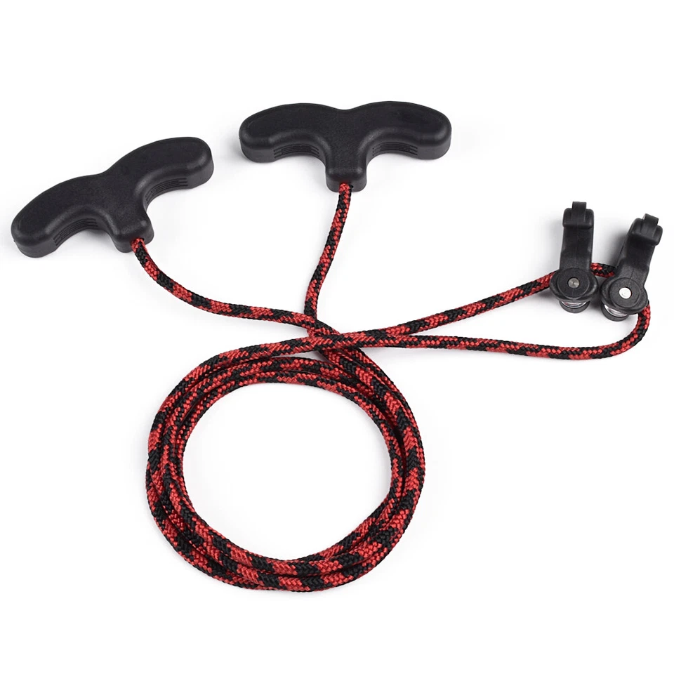 T-handle Crossbow Rope Device String Aid Cocker Universal Archery Install Tool - Image 3 of 4