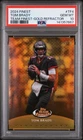 2024 Topps Finest #TF4 Tom Brady Gold Refractor 46/50 PSA 10 - POP 1!