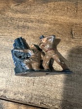 Antique Barclay Pod Foot AA Gun Lead Toy Soldier M-5 Broken