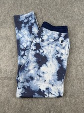 Chubbies Lounge Pants Mens Medium Blue Tie Dy...