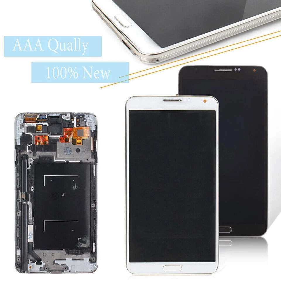 For Samsung Galaxy Note3 N900A N900T LCD Display Touch Screen Digitizer Assembly - Image 3 of 4