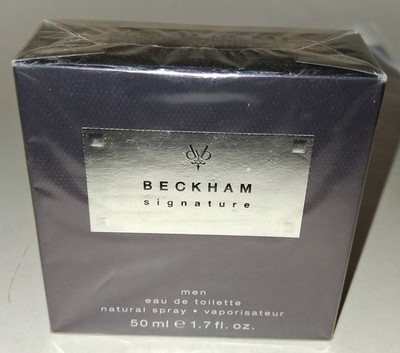 Beckham Signature Men's Eau De Toilette Natural Spray Coty 1.7 OZ Sealed in Box