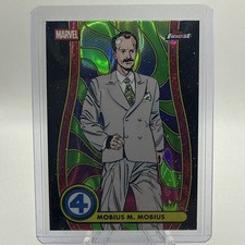 Mobius M Mobius 2026 Topps Finest Fantastic Four BL-059 Blacklight Variation /99