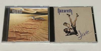 Nazareth  Snakes N Ladders & No Jive 2-CD LOT Import Hard Rock Rare Out of Print
