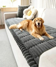 OTOB Couch Cover for Dogs Washable, Non Slip Funny Pet Couch Covers Sofa Slipcov