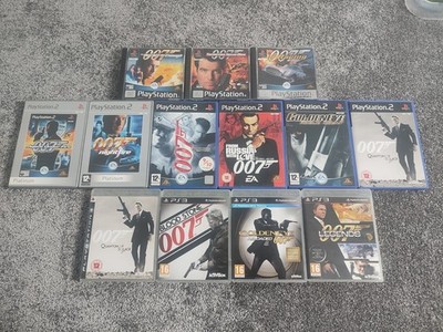 Alle 007 James Bond Spiele PS1 PS2 PS3 FULL COMPLETE SET SEHR GUTER ZUSTAND   