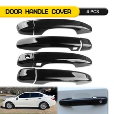 Fit 2018 2019 2020 2021 2022 Honda Accord Gloss Black Door Handle Guard Covers