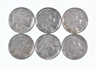 1930-1937 XF/AU Better Condition: Great Detail in Buffalo Horn 6 Coin Lot *686