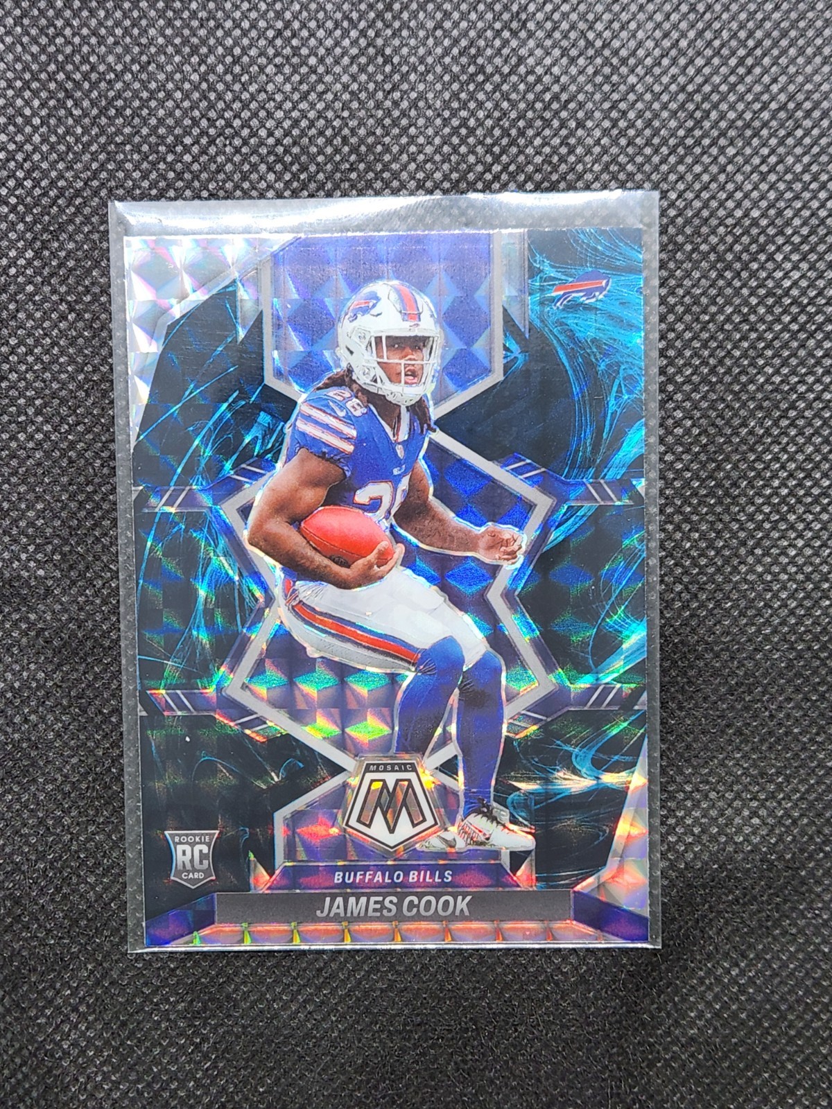 2022 Panini Mosaic - Rookies James Cook #309 Genesis Mosaic Prizm (RC)