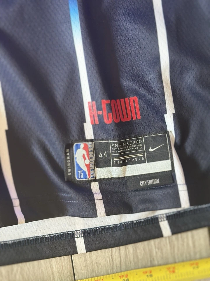 Camiseta deportiva para hombre Nike Houston Rockets Charles Barkley #4 vintage de los 90’s de la NBA grande Foto 4 de 4
