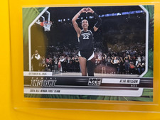 @024-25 Panini Instant # 266 A Ja Wilson 16 Of 25 Jungel Short Print REAR  ACES