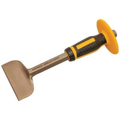 Roughneck Gorilla Brick Bolster with Non-Slip Hand Guard 102 x 279mm (4 x 11in)