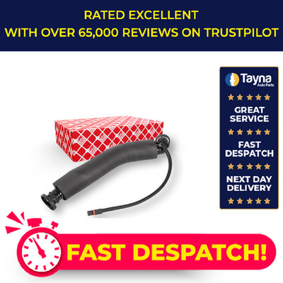 Crank Case Breather Pipe Hose fits BMW Z4 E85 2.5 05 to 09 11157522931 Febi New