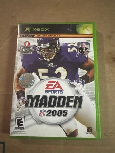 XBOX EA Sports Madden NFL 2005 CIB