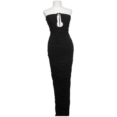 Sndys, Maxikleid, Größe: S, Schwarz, Einfarbig, Damen #Ca8