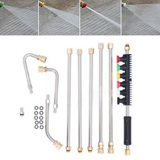 Pressure Washer Extension Wand Stainless Steel Washer Extension Rod With 6