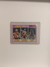 1981-82 Topps - Team Leaders Kareem Abdul-Jabbar, Norm Nixon #55 