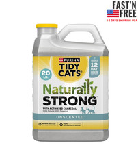 Purina Tidy Cats Naturally Strong Clumping Cat Litter, 20 lb. Jug