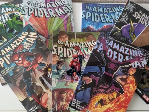 Amazing Spider-Man by Zeb Wells TPB Lot of 9 Books | 2022 | Marvel Comics