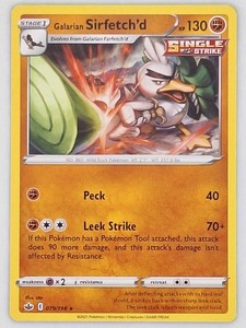 Galarian Sirfetch'd 079/198 Chilling Reign Rare