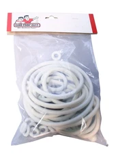 Williams Double Barrel Pinball Machine Replacement Repair Rubber Ring Kit White