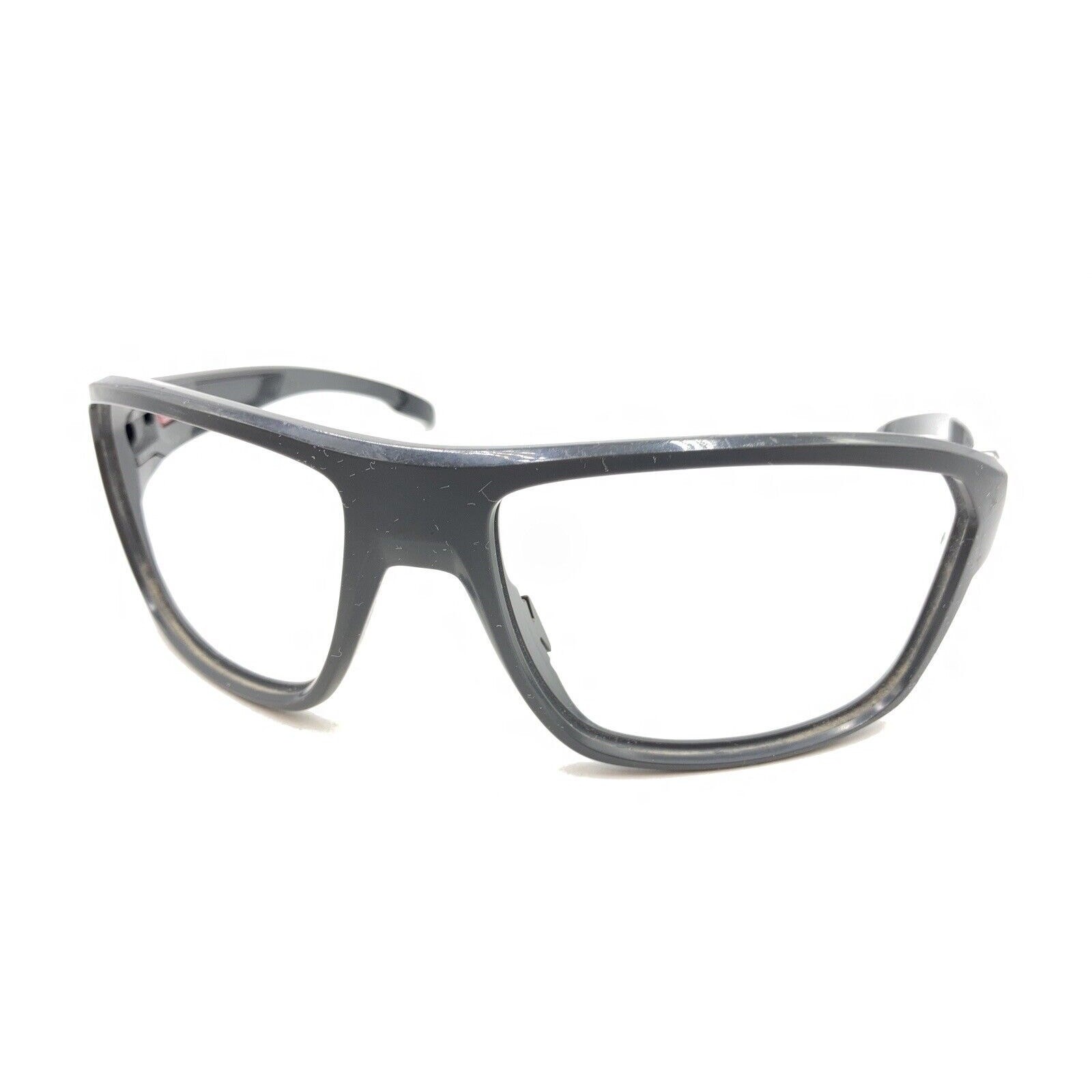 Oakley Split Shot Matte Gray Wrap Sunglasses Fram… - image 8