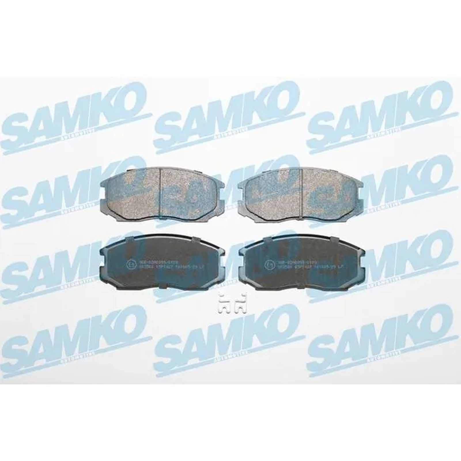 1x ORIGINAL® SAMKO Bremsbelagsatz, Scheibenbremse Vorne für Toyota CAMI