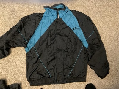 Vintage Givenchy Track Suit Windbreaker Mens Large Black Blue